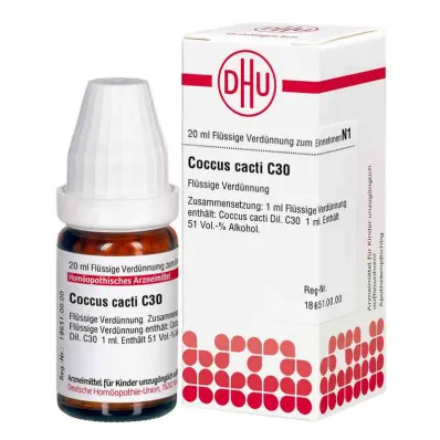Coccus cacti c30, 20 ml Coccus cacti c30, 20 ml