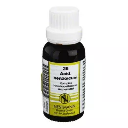 ACIDUM BENZOICUM KOMPLEX N.28 diluizione, 20 ml