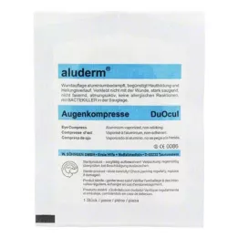 ALUDERM Eye comprime Duocul sterile, 1 st