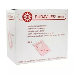RUDAVLIES-cerotto sterile 6x10 cm, 50 pz