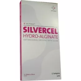 SILVERCEL Medicazione idroalginata 10x20 cm, 5 pz