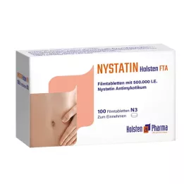 NYSTATIN Compresse rivestite con film Holsten, 100 pz