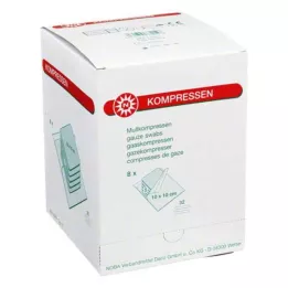 MULLKOMPRESSEN 10x10 cm sterile 32 volte, 8X5 pz
