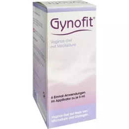 GYNOFIT Gel vaginale A.Base.V. Acido milchico+glucosio, 6 x 5 ml