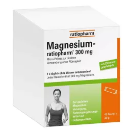 MAGNESIUM-RATIOPHARM Micro-Pellet da 300 mg con granuli, 40 pz