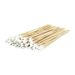 Bastoncino con testina in cotone H 15 cm, 100 pezzi