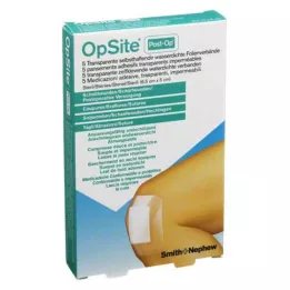OPSITE Post-OP Benda 5x6,5 cm, 5 pz