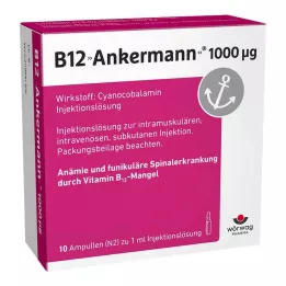 B12 ANKERMANN Fiale da 1.000 mg, 10X1 ml