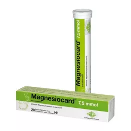 MAGNESIOCARD compresse effervescenti da 7,5 mmol, 20 ore
