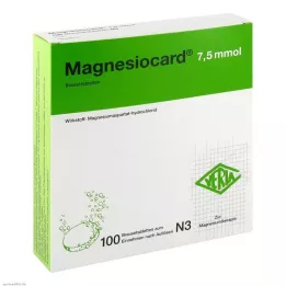MAGNESIOCARD Compresse effervescenti da 7,5 mmol, 100 pz