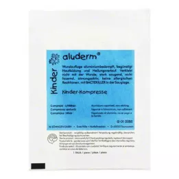ALUDERM Compresse per bambini 6x6 cm, 1 pezzo