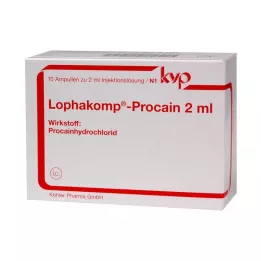 LOPHAKOMP Procaina 2 ml soluzione iniettabile, 10X2 ml