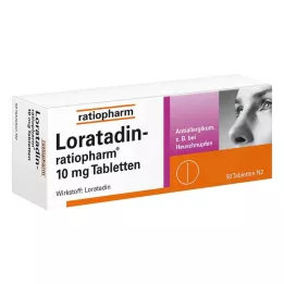 LORATADIN-ratiopharm 10 mg compresse, 50 pz
