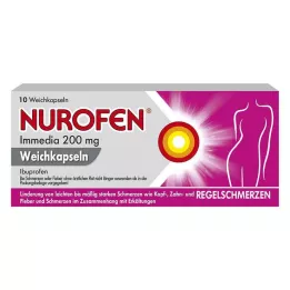 NUROFEN Immedia 200 mg capsule molli, 10 pz