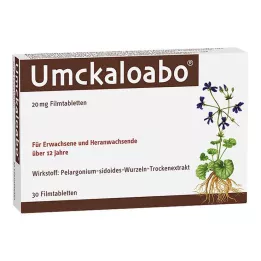 UMCKALOABO Compresse rivestite con film da 20 mg, 30 pz
