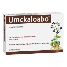 UMCKALOABO Compresse rivestite con film da 20 mg, 60 pz