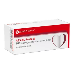 ASS AL Protect 100 mg compresse gastroresistenti, 50 pz