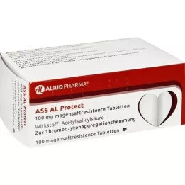 ASS AL Proteggi 100 mg di compresse gastrointestinali, 100 pz