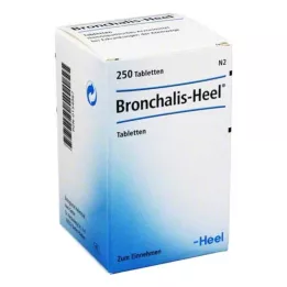 BRONCHALIS Compresse per il tallone, 250 pz