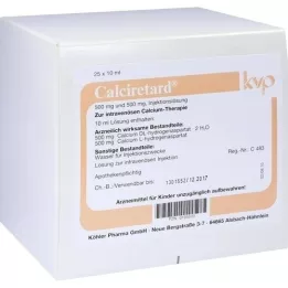 CALCIRETARD ampoule, 25x10 ml
