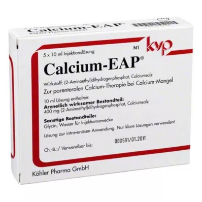 CALCIUM EAP Fiale, 5X10 ml CALCIUM EAP Fiale, 5X10 ml