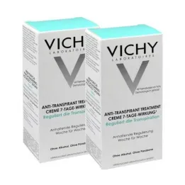 Crema deodorante Vichy regolatrice, 2x30 ml