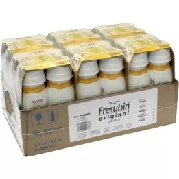 FRESUBIN ORIGINAL DRINK Bottiglia per bere vaniglia 6x4x200 ml