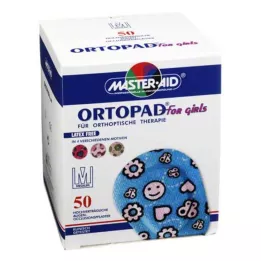 ORTOPAD per ragazze cerotti occlusivi medi, 50 pz