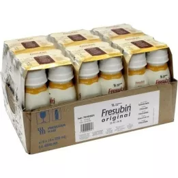 FRESUBIN ORIGINAL DRINK Bottiglia per bere al cioccolato 6x4x200 ml