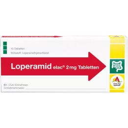 LOPERAMID ELAC 2 mg compresse, 10 pz