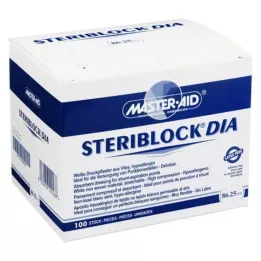 STERIBLOCK DIA Gesso compressivo 25x86 mm bianco, 100 pz
