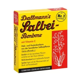 DALLMANNS Bonbon alla Salvia con Vit.C., 20 pz