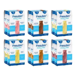 FRESUBIN ENERGY Fibra DRINK Bottiglie di cartone miste per bere 6X4X200ml