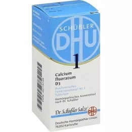 BIOCHEMIE DHU 1 Calcio fluoratum D 3 compresse, 80 pz