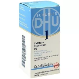 BIOCHEMIE DHU 1 Calcio fluoratum D 6 compresse, 80 pz