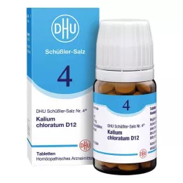 BIOCHEMIE DHU 4 Kalium chloratum D 12 compresse, 80 pz