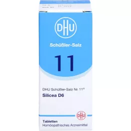 BIOCHEMIE DHU 11 Silicea D 6 compresse, 80 pz