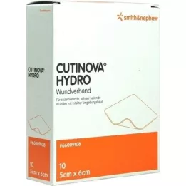 CUTINOVA Pad della ferita adesiva Hydro 5x6 cm, 10 pz