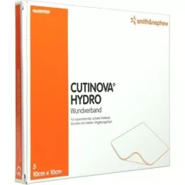 Vestizione della ferita per aderire Hydro 10x10cm di Cutinova, 5 pz