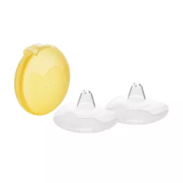 MEDELA Contatto per protezione capezzolo L con scatola portaoggetti, 2 pezzi