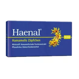 HAENAL Supposte di Hamamelis, 10 pz