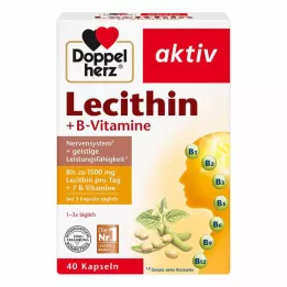 DOPPELHERZ Capsule di lecitina + vitamine del gruppo B, 40 pz