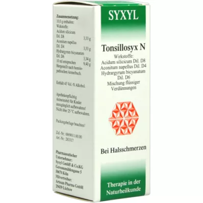 Tonsilyx n Sysyl Solution, 30 ml Tonsilyx n Sysyl Solution, 30 ml