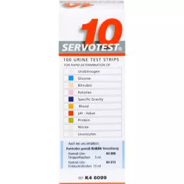 SERVO 10 strisce di prova, 100 pz