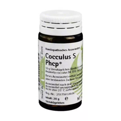 COCCULUS S PHCP globuli, 20 g COCCULUS S PHCP globuli, 20 g