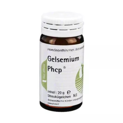 GELSEMIUM PHCP globuli, 20 g GELSEMIUM PHCP globuli, 20 g