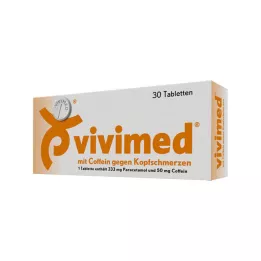VIVIMED con caffeina contro il mal di testa compresse, 30 pz