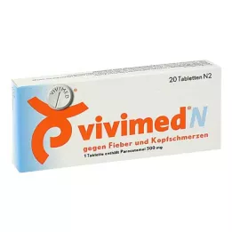 VIVIMED N contro la febbre e il mal di testa compresse, 20 pz