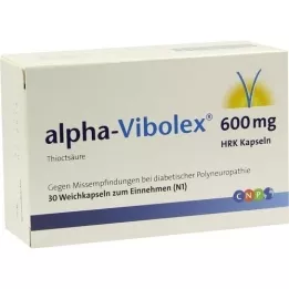 ALPHA VIBOLEX 600 mg HRK Capsule morbide, 30 pz