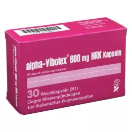 ALPHA VIBOLEX 600 mg HRK capsule molli, 30 pz